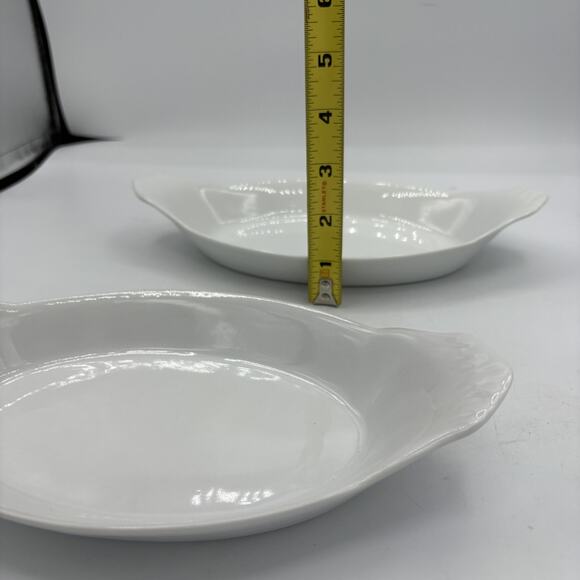 Cordon Bleu Bia Oval‎ Au Gratin Baking Serve Set of 2 10" Oven Safe - Picture 5 of 7
